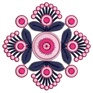 Dutch Petticoats Applique Embroidery Design