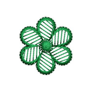 Pretty Floral French Dress Patch Design 17973