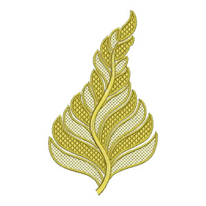 Women Retro Long Sleeve Embroidery Patch Design