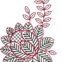 Large Floral Spray Embroidery Designs