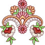 Beautiful Paisley Embroidery Design