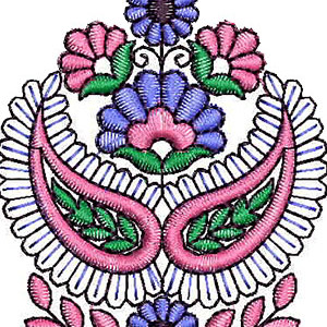 Quinn Women Purse Flower Applique Embroidery Design