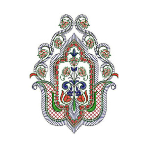 Applique Embroidery Designs For Kurti 18220