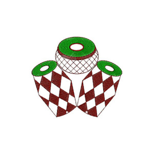 Music Borders Embroidery Design