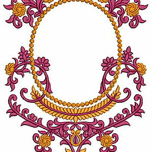 Patch Embroidery Design 18420
