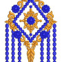 Patch Embroidery Design 18439