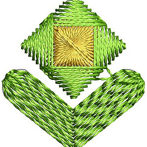 Patch Embroidery Design 18456