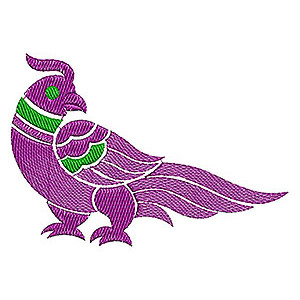 Cockatoos Embroidery Design 18463