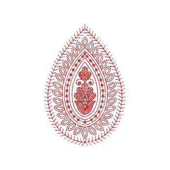 Patch Embroidery Design 18602