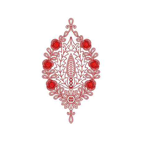 Patch Embroidery Design 18606