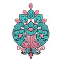Patch Embroidery Design 18690