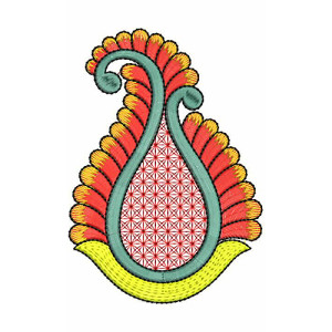 Patch Embroidery Design 18693