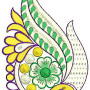 Patch Embroidery Design 18694