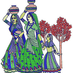 Applique Embroidery Design 18713