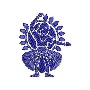 Indian Women Embroidery Design