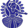 Indian Women Embroidery Design
