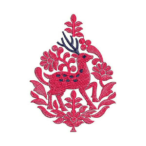 Applique Embroidery Design 18733