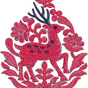 Applique Embroidery Design 18733