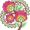 Applique Embroidery Design 18741