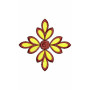 Small Motif Applique Embroidery Design 18782