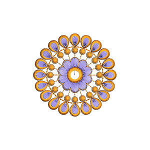 Bhatigal Embroidery Design 18826