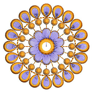 Bhatigal Embroidery Design 18826