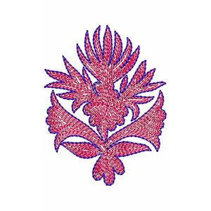 Applique Embroidery Design 18828