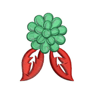 Applique Embroidery Design 18833