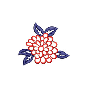 Applique Embroidery Design 18840