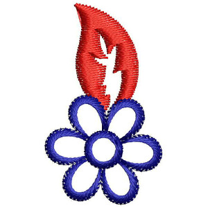 Applique Embroidery Design 18841