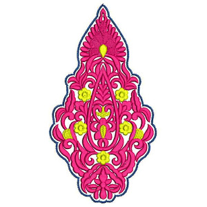 Applique Embroidery Design 18842