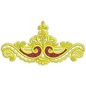 Rabbr Foam Applique Embroidery Design 18929