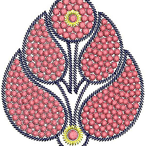 Applique Embroidery Design 18933