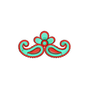 Applique Embroidery Design 18980