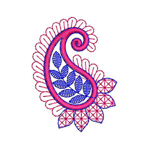 Applique Embroidery Design 18981