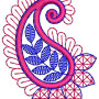 Applique Embroidery Design 18981