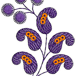 Applique Embroidery Design 18984