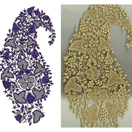 Applique Embroidery Design 18985