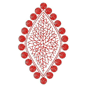 Applique Embroidery Design 18989