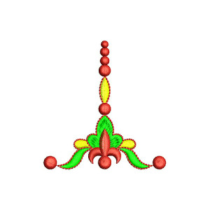 Applique Embroidery Design 18991