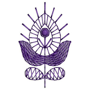 Applique Embroidery Design 18998