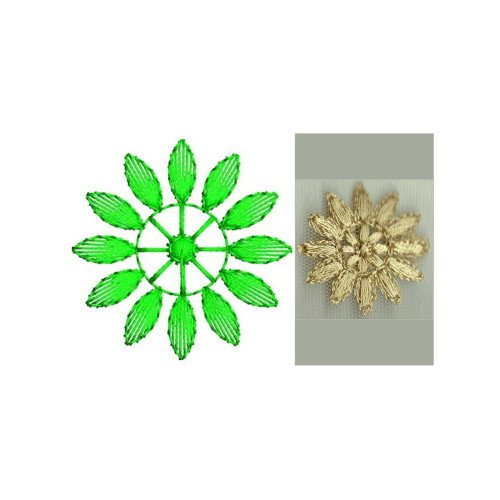 Applique Embroidery Design 19101