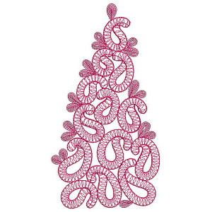 Applique Embroidery Design DST 25921