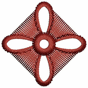 Applique Embroidery Design 19108