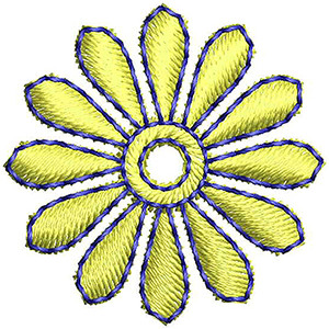 Applique Embroidery Design 19172