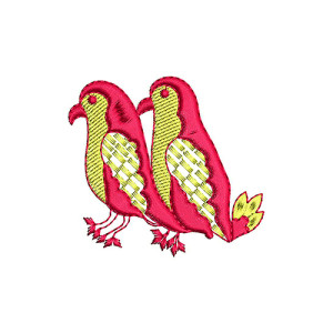 Sparrow Applique Embroidery Design 19177