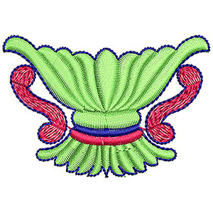 Applique Embroidery Design 19178