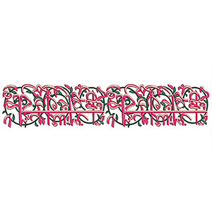 Applique Embroidery Design 19180