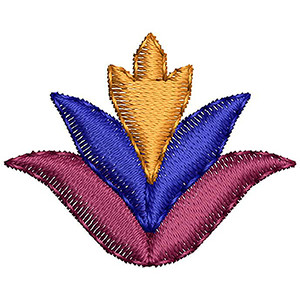 Applique Embroidery Design 19184