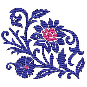 Applique Embroidery Design 19187